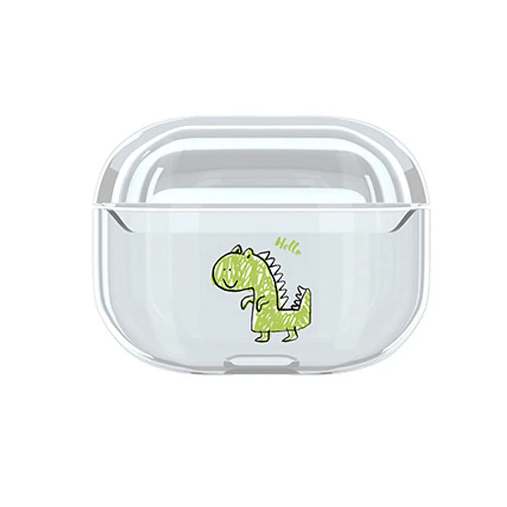 for Airpods Pro Earphones Cute PC Protective Case Cover Key Chain Pouch Skin Wireless Bluetooth for apple Headset Accessories #A