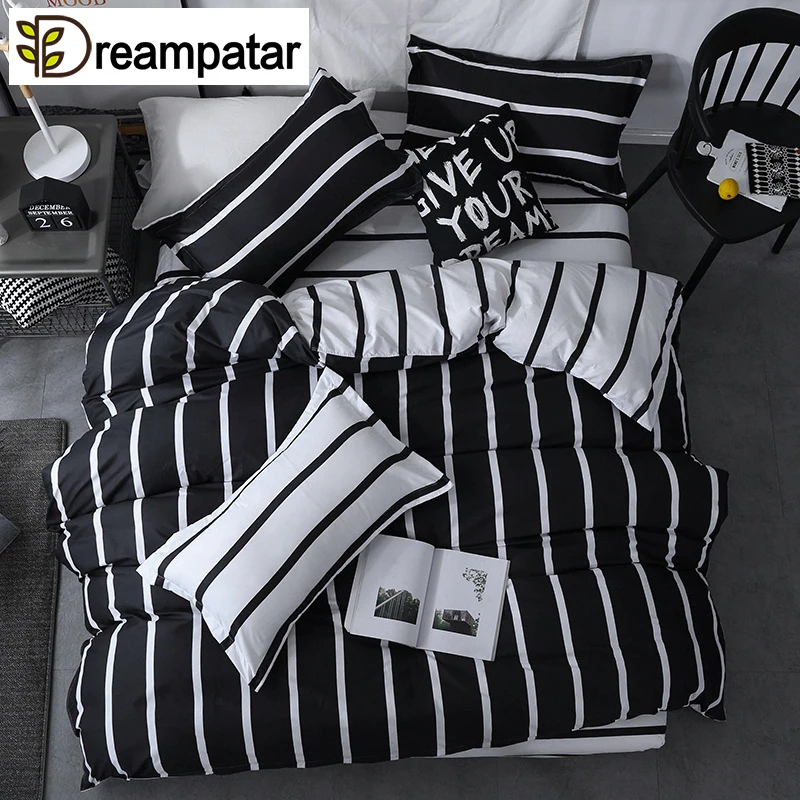 Dreampatar Мода 1 шт. пододеяльник 1 шт. плоский лист 2 шт. наволочка домашний комфорт постельные принадлежности простые текстильные изделия BY207A