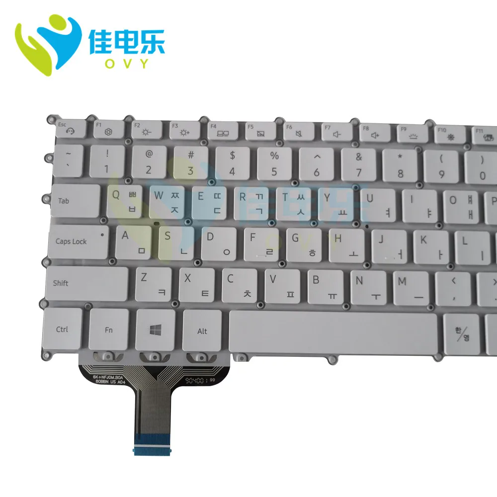 Laptop PalmRest&Keyboard for Samsung NP930SBE NT930SBE 930SBE Korea KR Upper Case Blue New 