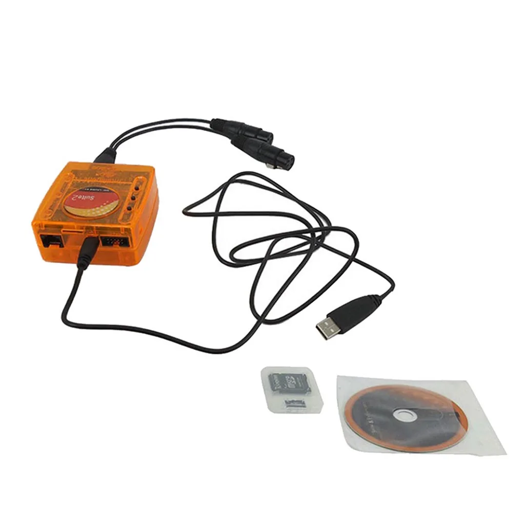 MagiDeal 2 FC первого класса DMX512 USB Освещение Интерфейс контроллер оранжевый