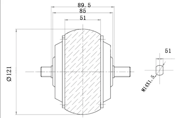 4,5 дюймов 24V 200W Концентратор мотор с 1024ppr Оптический энкодер для робототехники