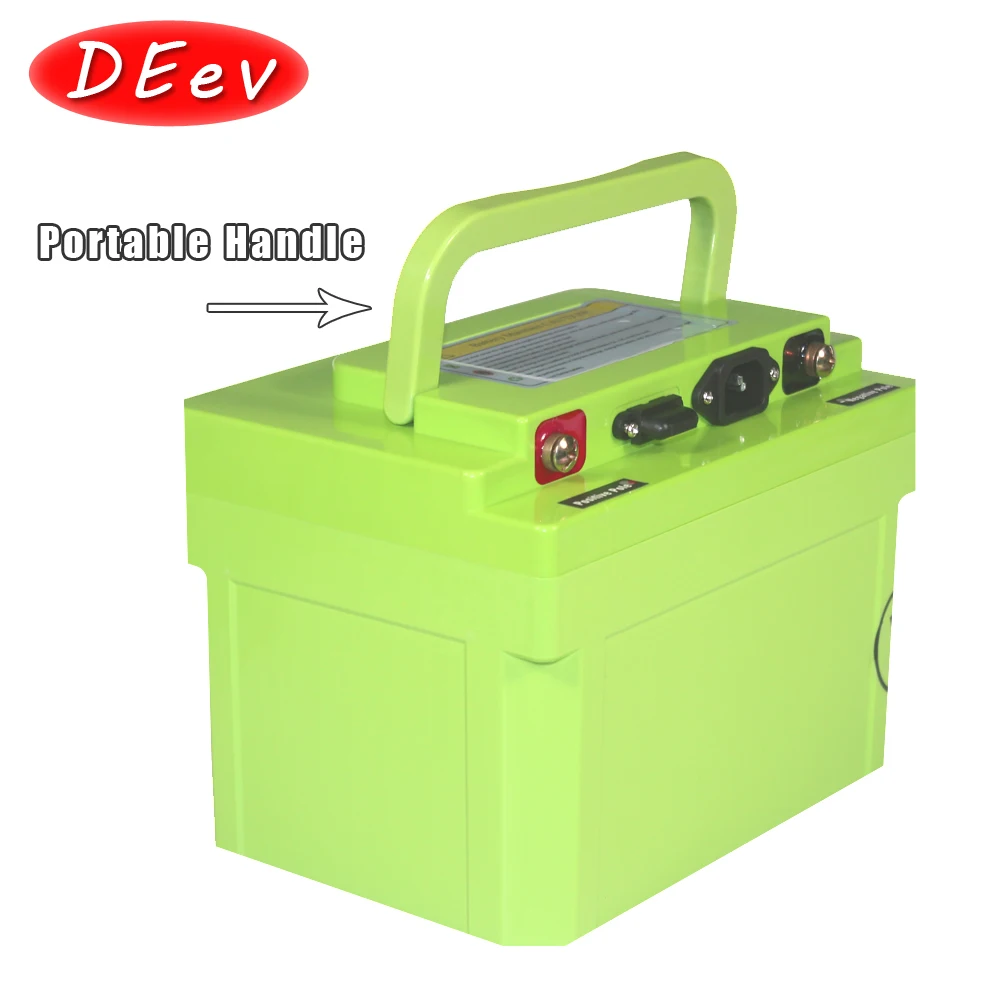 IP68 Водонепроницаемый литий Батарея 24V 40AH 60AH 1000W 2000W электрический велосипед литий-ионный, фара для электровелосипеда в Батарея велосипед Скутер с Зарядное устройство