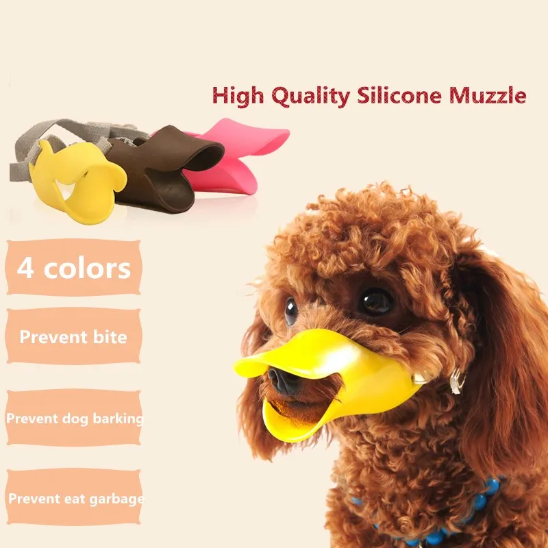 Anti-Bite-Duck-Mouth-Shape-Dog-Mouth-Covers-Anti-called-Muzzle-Masks-Pet-MouthSet-Bite-proof_