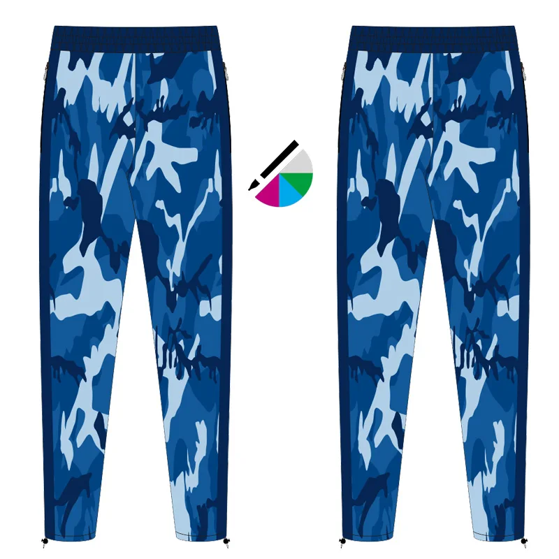 customize fishing pants printed quick-drying summer thin trousers sport pants for men - Цвет: 04