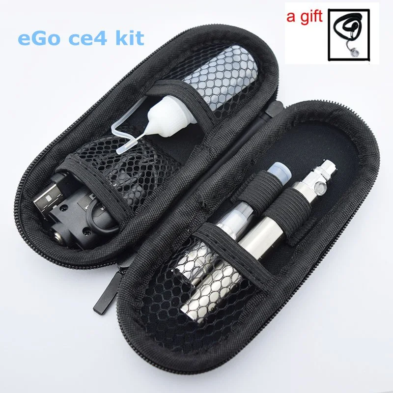 Sub Two e cigarette eGo ce4 Starter kit with 1.6 ml tank ego battery zipper case ego ce4 vape pen kit vaporizer