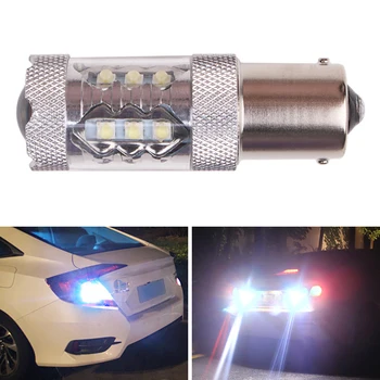 

led Lamp S25 2828 CREE1156 80W 16LED led Bulbs For Turn Signal Light Backup Reverse Lamp Turn Signal Daytime Running Light