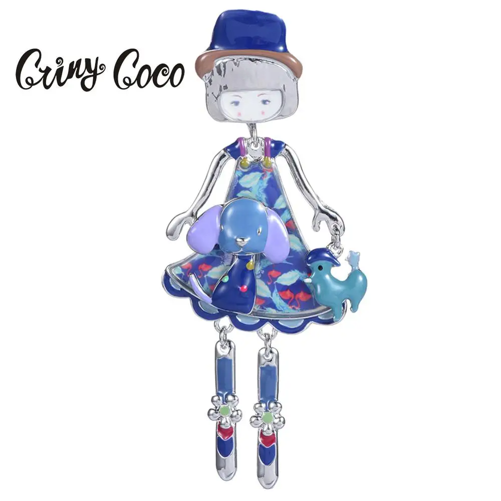 2019 горячая Распродажа Милая брошь-кукла ручной работы Классическая изысканная