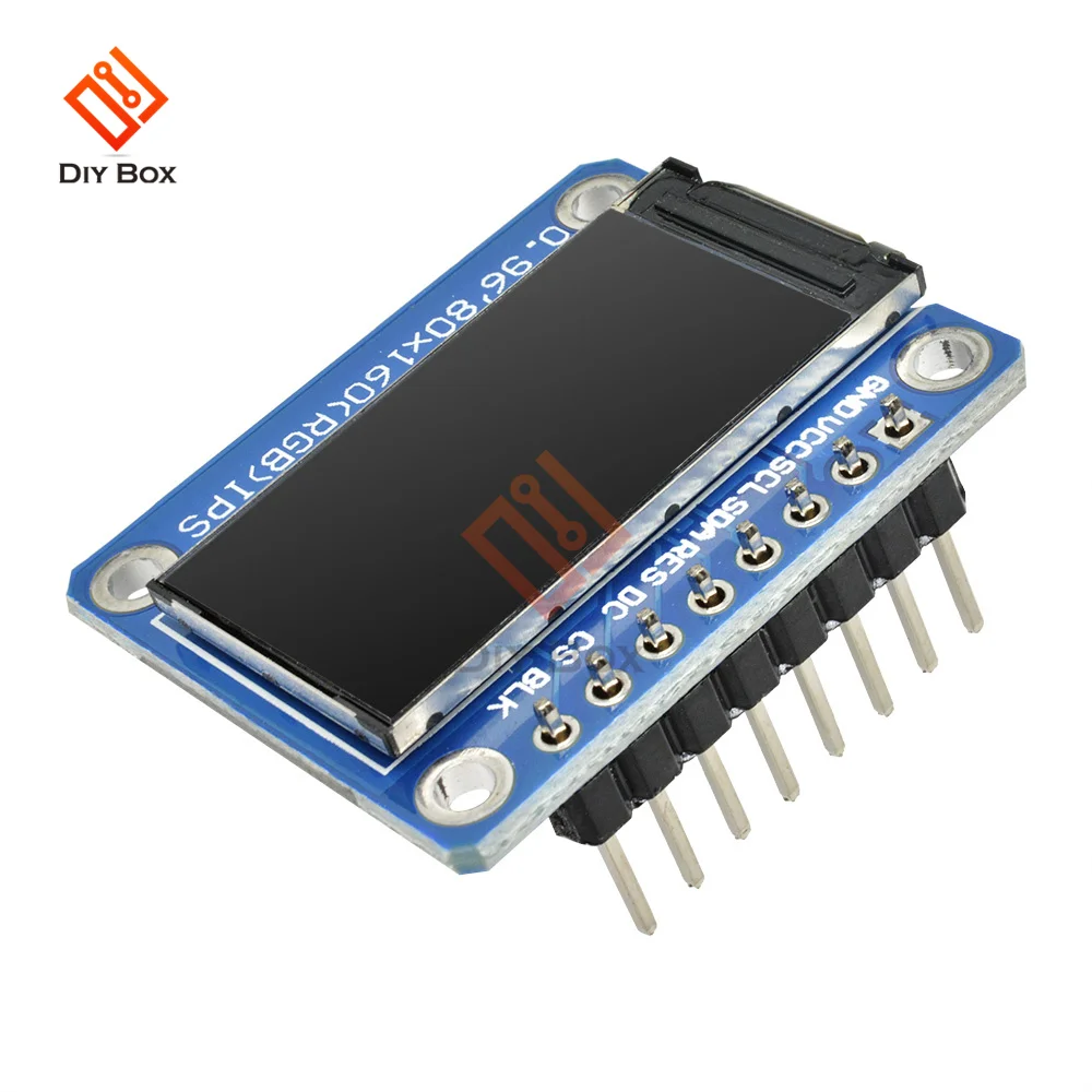 0.96 ġ IPS LCD ÷ , Ǯ ÷ ũ ST7735S ̹ SPI  ̽ 3.3V arduino