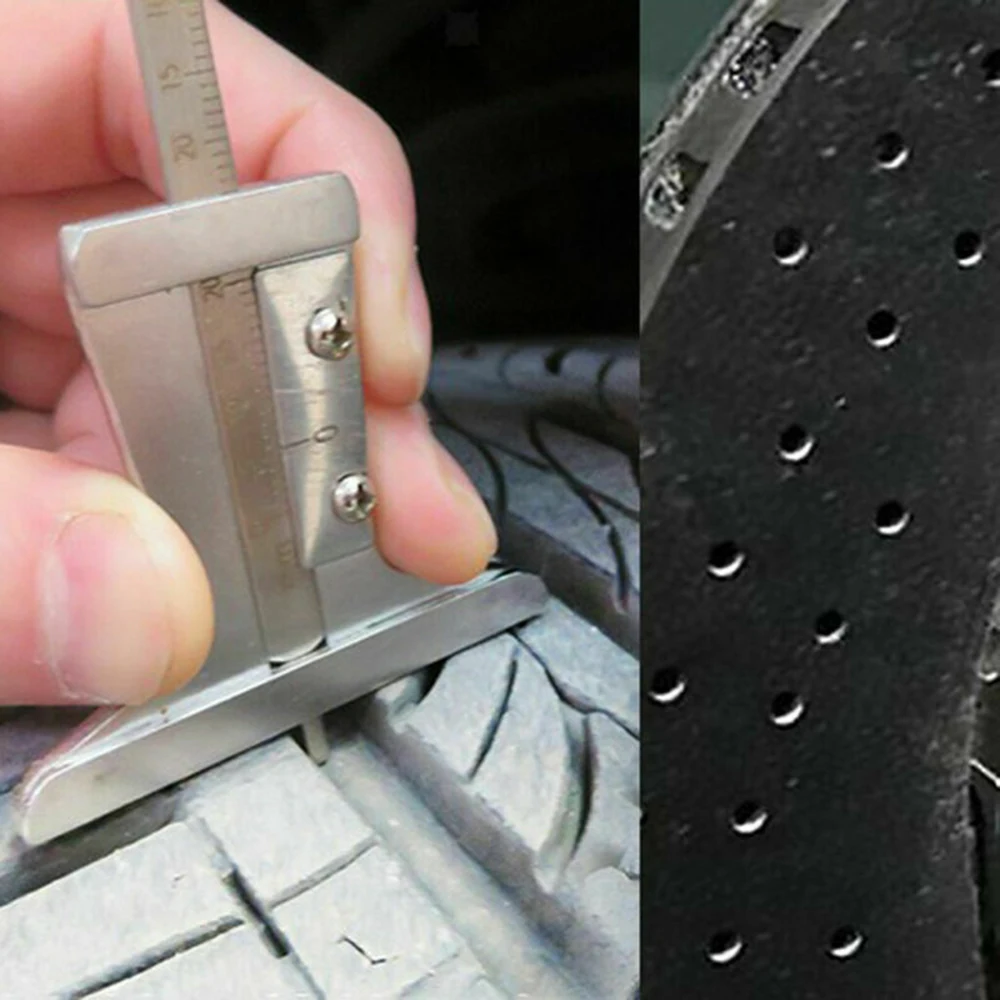 60 мм Суппорт тормозной диск ноньер шины толщиномер линейка измерения diy запчасти