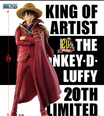 

One Piece/Sea King KOA Art King Red Luffy Straw Hat 20 Anniversary Commemorative Edition Garage Kit