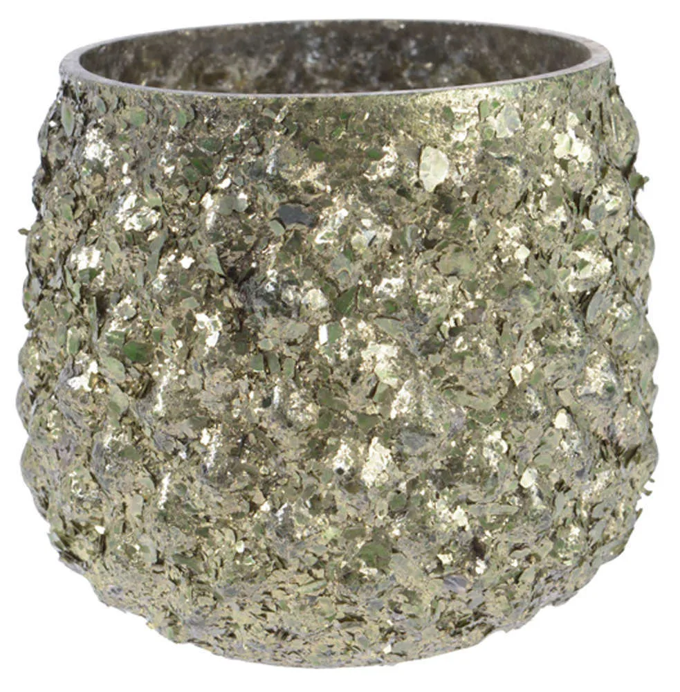 Подсвечник Decoris «Диамант», стекло, 7х7 см