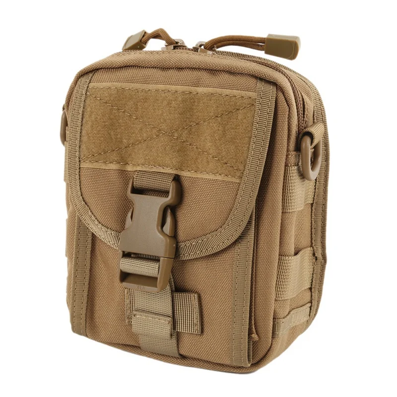 Водонепроницаемый тактический Molle 600D нейлоновая сумка для телефона кемпинг сумка-мессенджер поясная сумка Пешие прогулки Рыбалка Охота Военная Спортивная поясная сумка