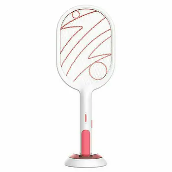 

Household Bug Zappers USB Rechargeable Electric Mosquito Killer Light Fly Insect Handheld Swatter White/Black Optional