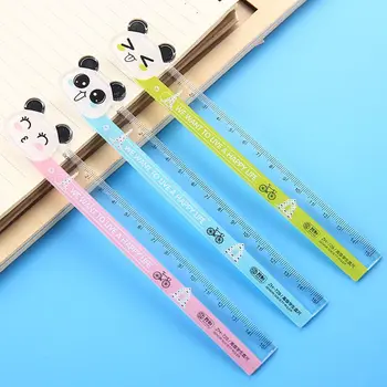 

Creative Cartoon Animal Ruler Learning Helper 15cm Straight Rulers Measure Stationery School Office Supplies Student Kids Gifts