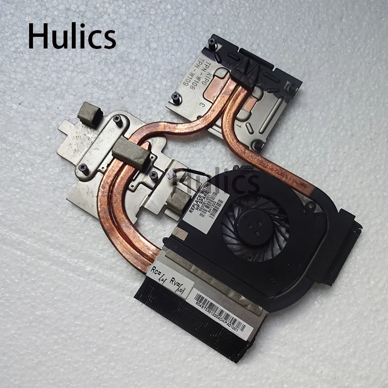 Hulics для HP DV6 DV7 DV6-7000 DV7-7000 Охлаждающий радиатор с вентилятором 682061-001 аккумулятор большой емкости