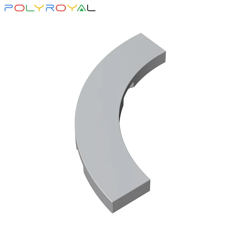 Building Blocks Technicalalal Piatti In Plastica Fai-Da-Te 4X4 Pannello Luminoso Curvo 10 Pezzi Moc Giocattoli Educativi Educativi Per Bambini 27507