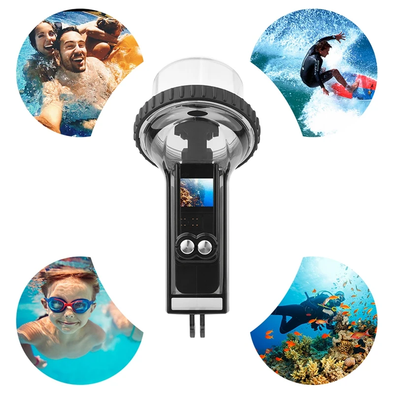 Горячая-для DJI OSMO Карманный Водонепроницаемый Дайвинг Корпус чехол 60 м подводный серфинг протектор сумка ручной карданный Стабилизатор камеры Co