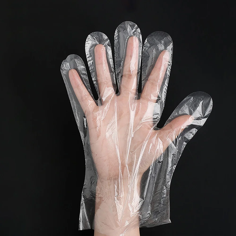 200 шт./компл. Еда Пластик перчатки одноразовые перчатки для ресторана Кухня барбекю eco-friendly Еда перчатки для фруктов и овощей, перчатки