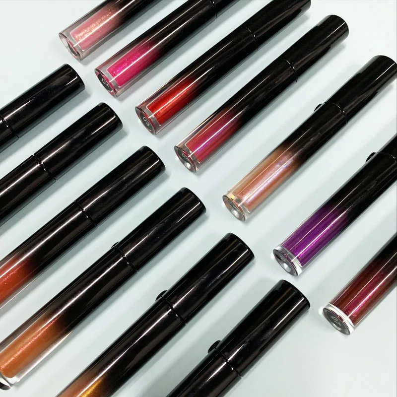 13 color glitter liquid lip glaze lip gloss moisturizing water-proof custom logo cute style liquid lipstick private label