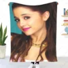 Ariana Grand Fleece Blanket Plush 3d Printed for Adults Sofa Sherpa Fleece Bedspread Wrap Throw Blankets