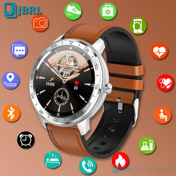 

Round Full Touch Smartwatch Men Smart Wristband Bluetooth Ladies Smart Bracelet Mens Fitness Band IP68 Waterproof Android IOS