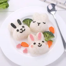 Кролик рисовый ролл плесень милый DIY суши бенто морские водоросли японский стиль детская кухонная доска