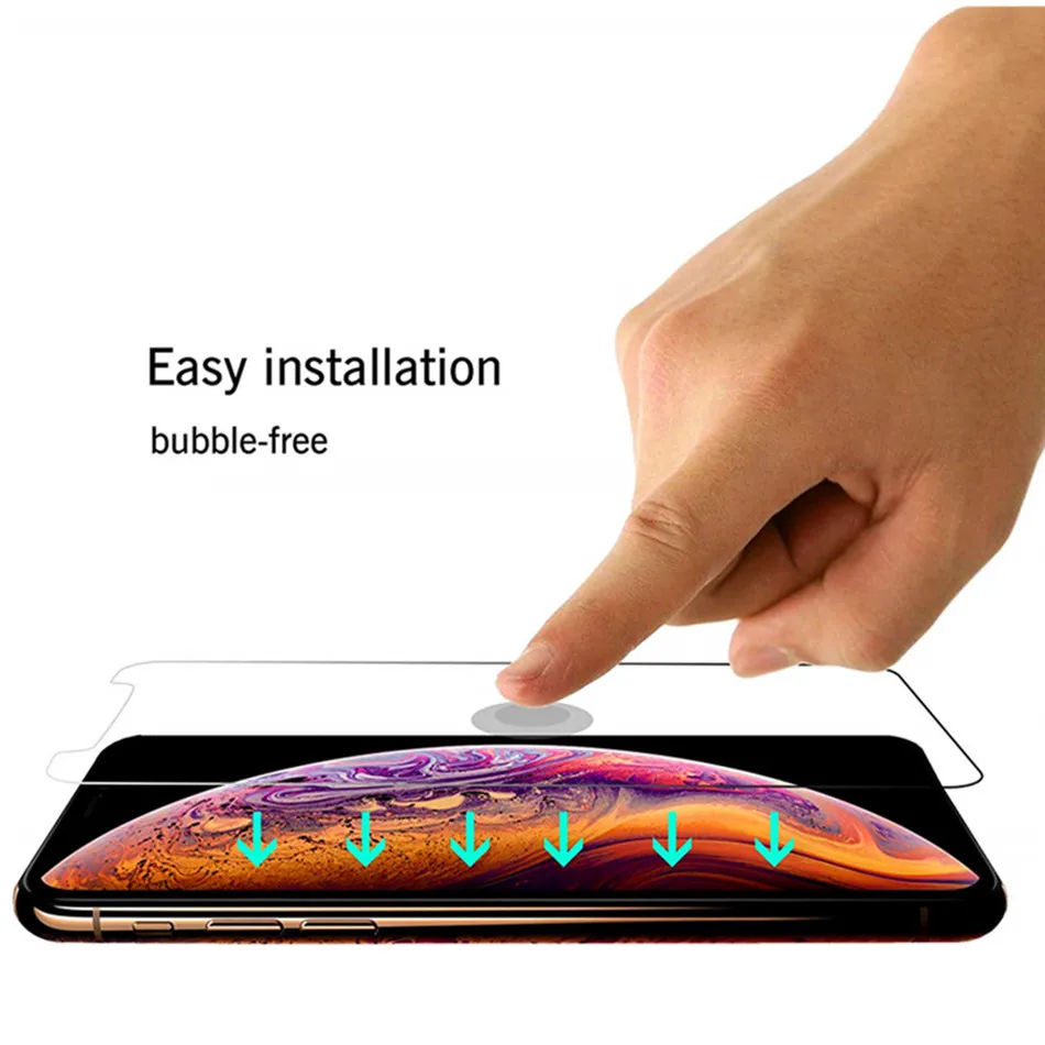 3 шт. в упаковке, закаленное стекло для iPhone 11 Pro Max/iPhone XS Max, Защита экрана для всех, 6,5 дюймов, новинка, закаленное стекло для экрана iPhone