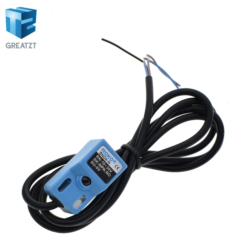 GREATZT SN04-N SN04-N2 SN04-P SN04-P2 DC NPN NO, NC 4 мм DC 10-30V SN04 Индуктивный бесконтактный Сенсор контрольный контакт