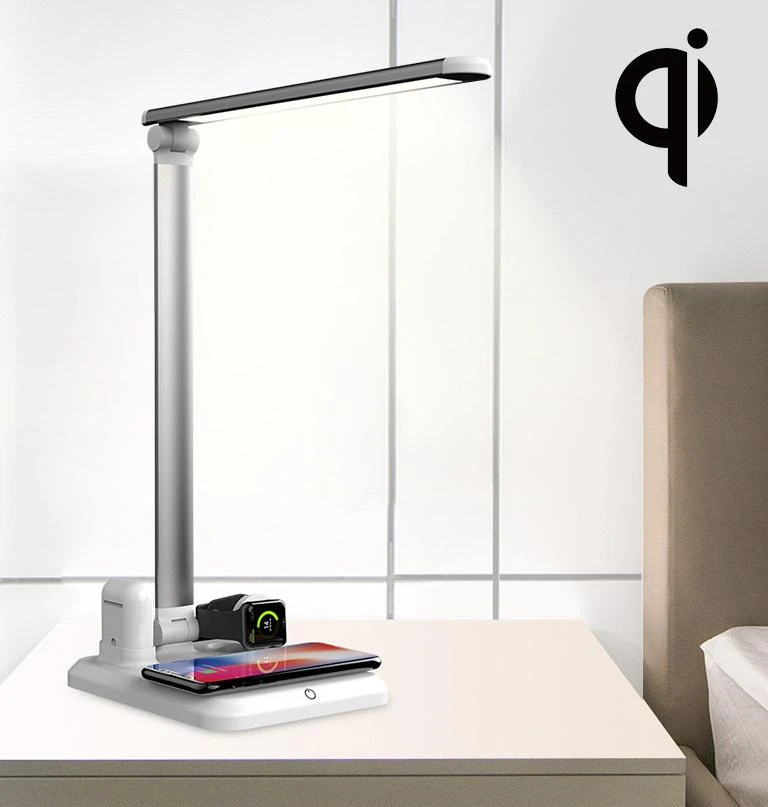 nightstand lamp wireless charging