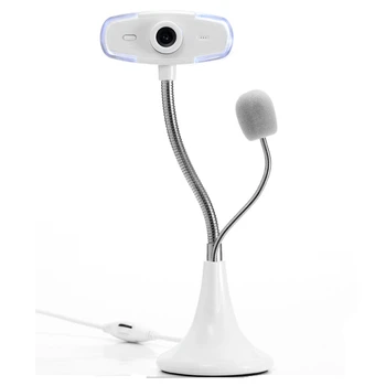 

Webcam, HD Web Camera with HD Microphone 640X480P USB Webcam, Video for Meeting/E-Learning
