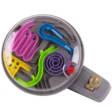 3D магический интеллект мяч мраморная игра-головоломка Perplexus магнитные шарики IQ баланс игрушки, образовательные Классические игрушки Ручка лабиринт мяч