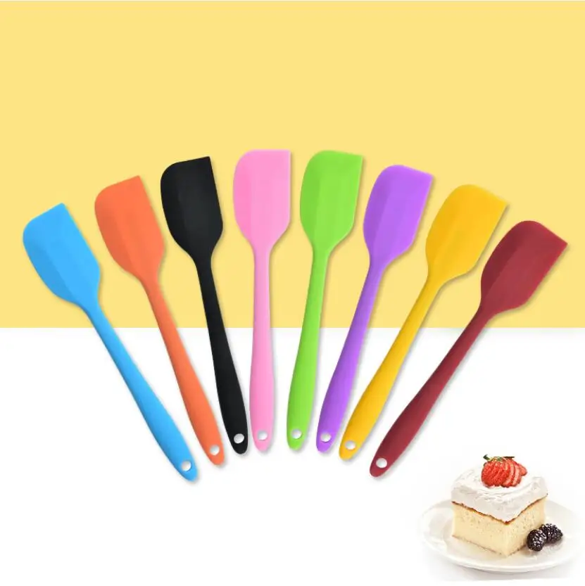4 Colors Silicone Kitchen Cooking Baking Cake Butter Mix Spatula Scraper Utensil 4 Colors Silicone Kitchen Cooking Baking Cake Butter Mix Spatula Scraper Utensil