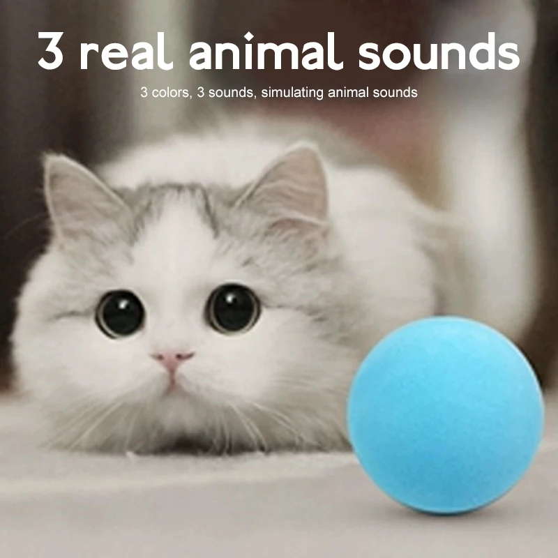 pet toys best of sale Pet Supplies Gravity Ball Cat Chew Toys Wool Ball Intelligent Sounding Cat Interactive Toys Chewing Ball With Catnip Bite Toy ferret toys