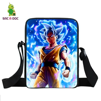 

Dragon Ball Super Goku Mini Shoulder Bags Boys Girls Crossbody Messenger Bags School Bags Handbag Purse Women Men Travel Bags