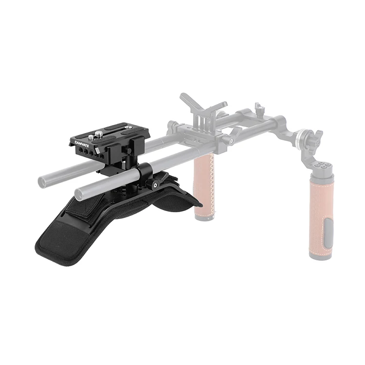 Pro Shoulder Mount With Manfrotto Quick Release Plate Assembly & Adjustable 15mm