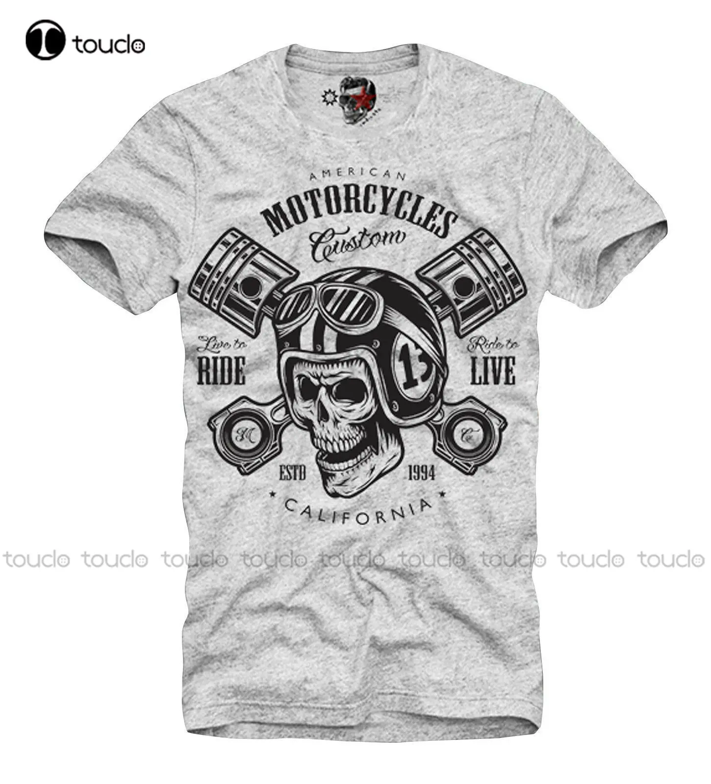 

T Shirt Vintage Cafe Racer American Motorcycle Custom Tees Hawaiian Shirts