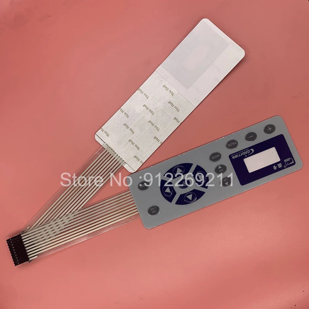 For Pcut CT1200 CT900 CT630 Cutting Plotter Control Operation Plate Panel Mask P-cut Keyboard Keypad Button panel canon toner chip