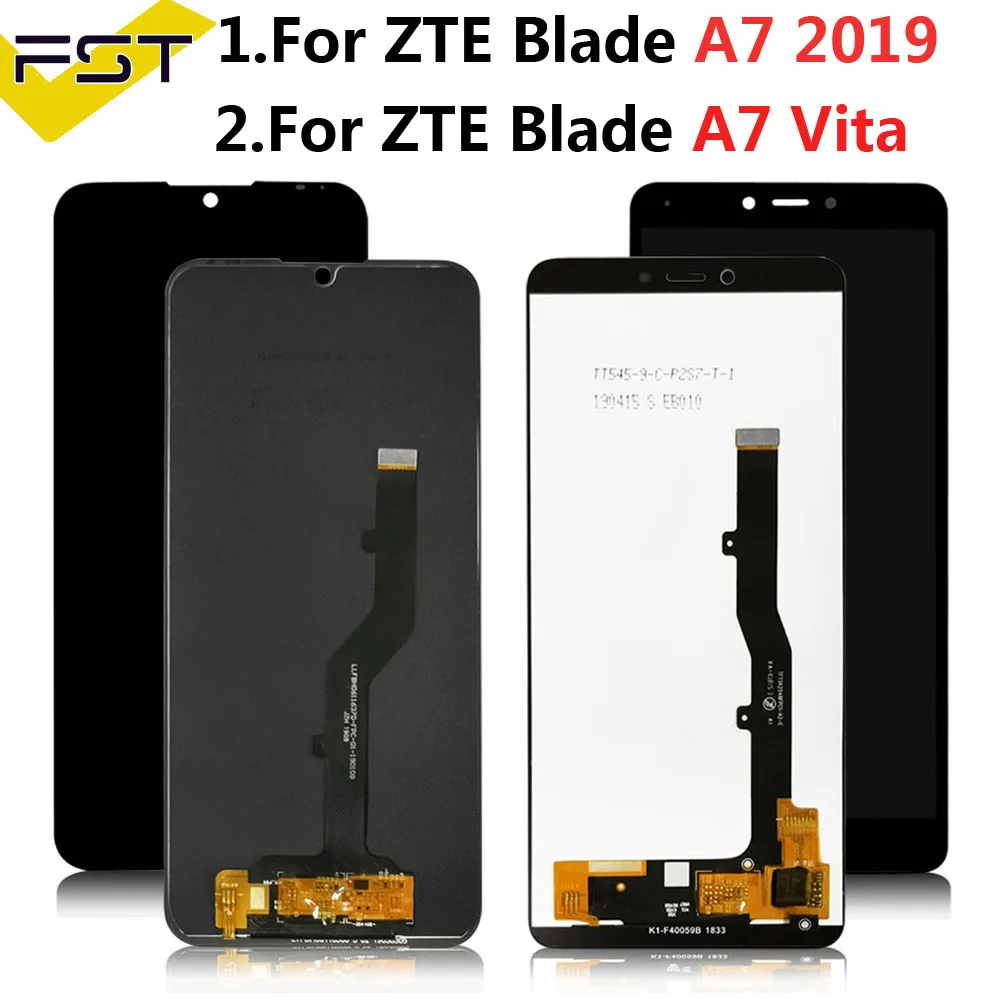 Для ZTE Blade A7 Vita / 2019 ЖК дисплей + фотоэлемент для A4 A0722 фотоаксессуары