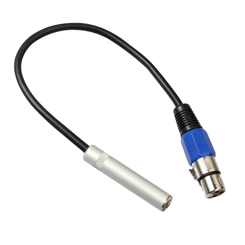 Микрофонный кабель аудио кабель, 6,35 мама к 3-Pin XLR мама Джек кабель, 0
