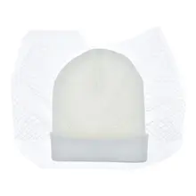 Модные сексуальные зимние вязаные шапочки Ретро стиль вуаль мешковатая хеджирующая шапка женская новая простая шерстяная меховая теплая шапка Гравити Фолз