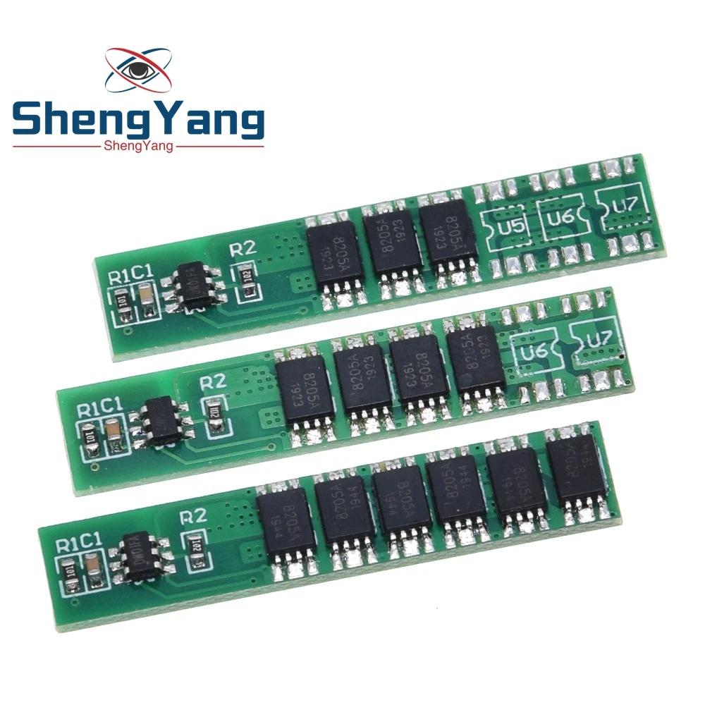 TZT 1S 7.5A 10A 15A 3 7 V li ion 4 6MOS BMS PCM плата защиты батареи для 18650 литиевая батарея