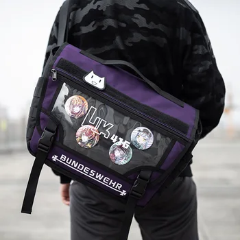 

Game Girls Frontline 404 HK416 Cosplay Oxford Itabag Fashion Transparent School Bag Casual Anime Shoulder Bag Student Unisex