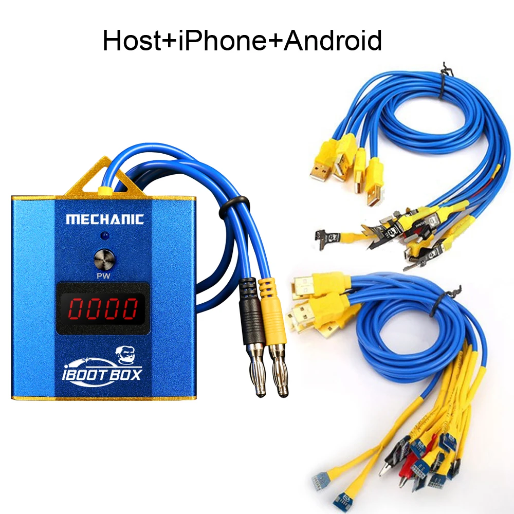 Блок питания MECHANIC iBoot Box кабель для тестирования линии iPhone Android телефона батареи