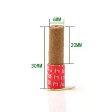 Tubo de masaje de acupuntura de Moxa autoadherente sin humo de alta calidad tubo de moxibustión de 180 piezas palos de moxa
