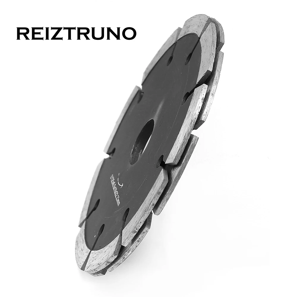 6mm REIZTRUNO 125mm Премиум-качество ножовочное полотно 5-дюймовый выпуклая расшивка алмазный пильный диск для камня резки бетона - Цвет: 6mm
