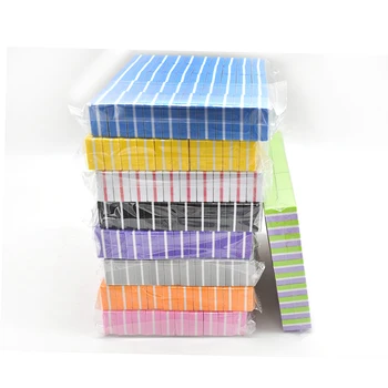 

Sponge Nail File Blocks 250Pcs/lot Mini Double-sided Sanding File Block Pedicure 9 Colors Choose DIY Nails Design Small Tools