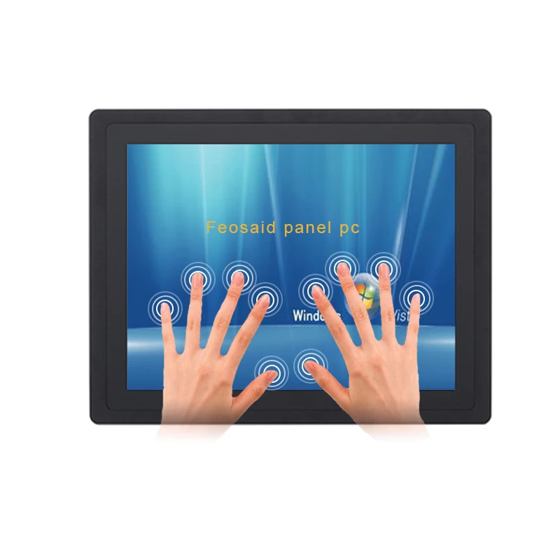 US $472.00 21 inch capacitive touch screen lcd monitor touch display With VGA DVI hdmi interface industrial computer monitors