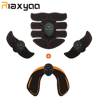

EMS Wireless Muscle Stimulator Trainer Smart Fitness Abdominal Training Electric Weight Loss Stickers Body Slimming Belt Unisex
