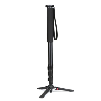 

Multifunctional Photography Camera Monopod Tripod Aluminum Alloy w/ Detachable Tripod Stand Base 1/4+3/8" Screw for DSLR Camera