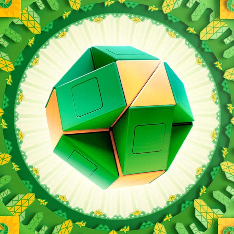 Ganモンスターゴーツイストマジックスネークパズル抗ストレスモンスターゴかわいいクリエーションルーラーおもちゃ24ビルディングブロックアセンブリのフルセット Magic Cubes Aliexpress